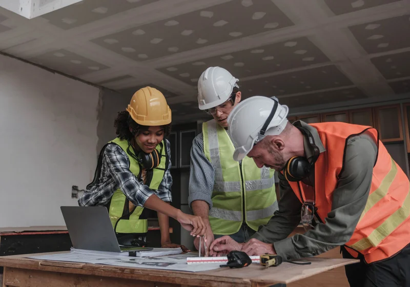 civil engineer teams meeting