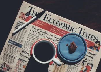 newspaper font coffee cup material