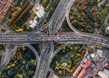 structure road bridge car