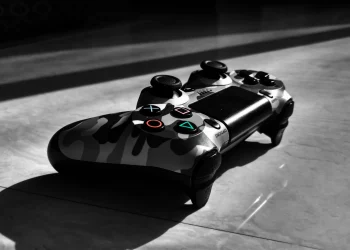 ps4 gaming console photography