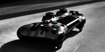 ps4 gaming console photography