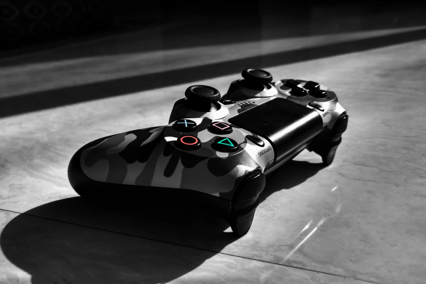 ps4 gaming console photography