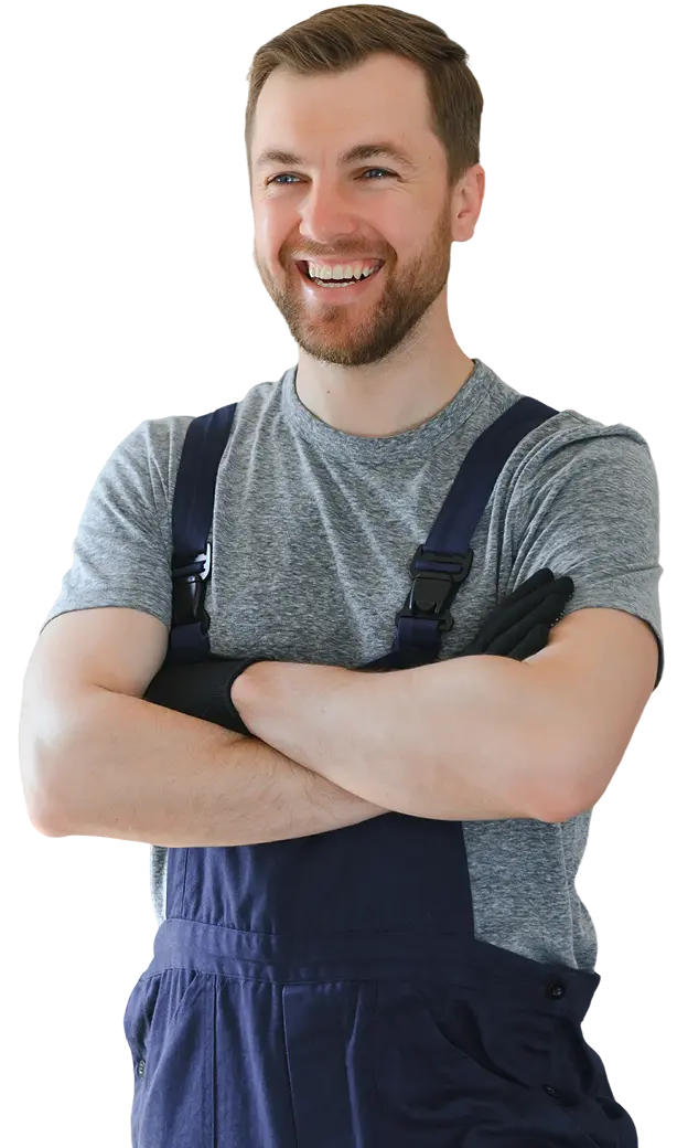 construction worker in new house renovation