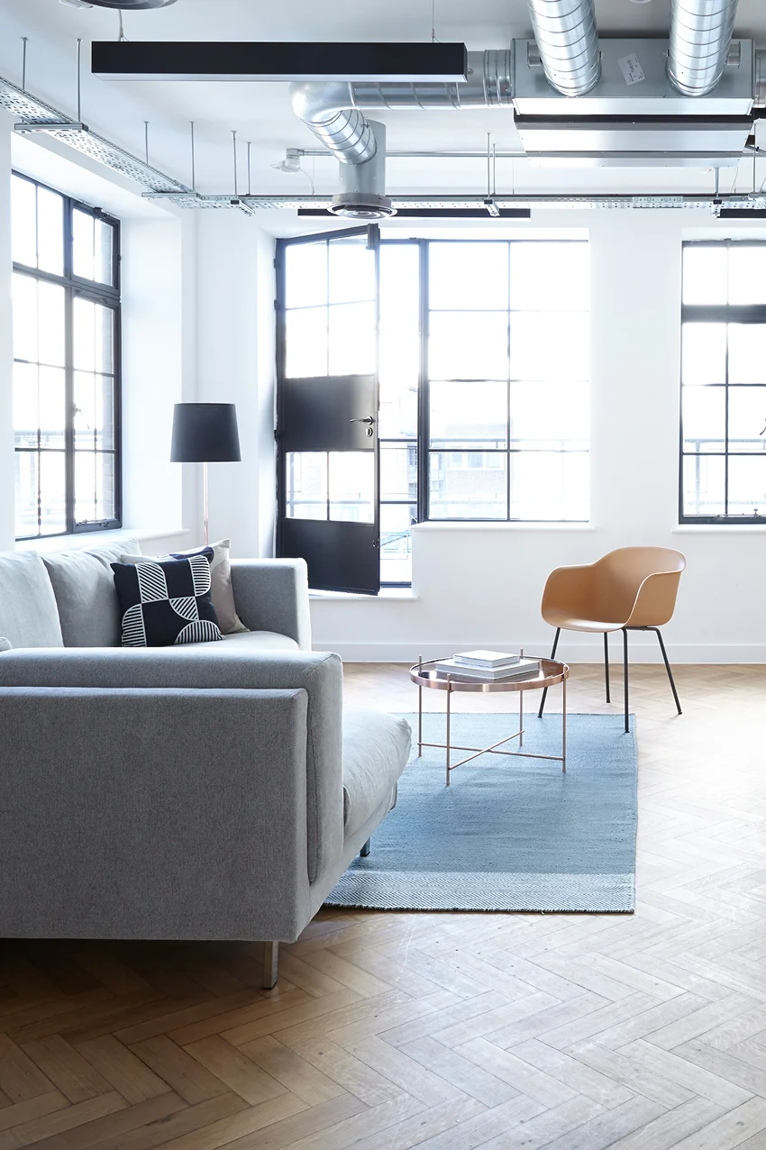 floor interior home ceiling loft office
