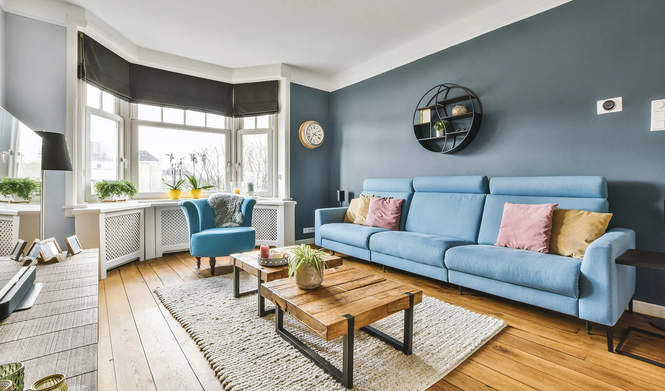 interior of contemporary living room
