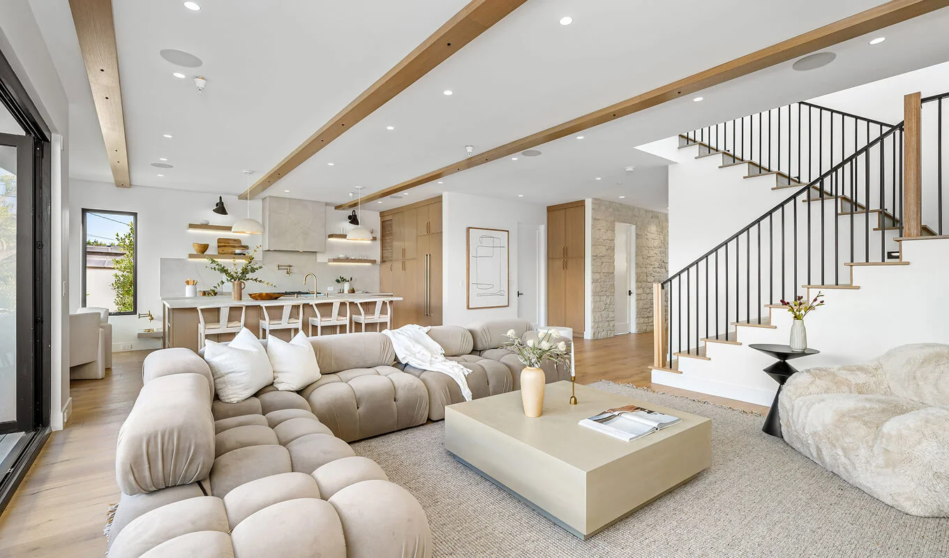 new modern construction home in los angeles