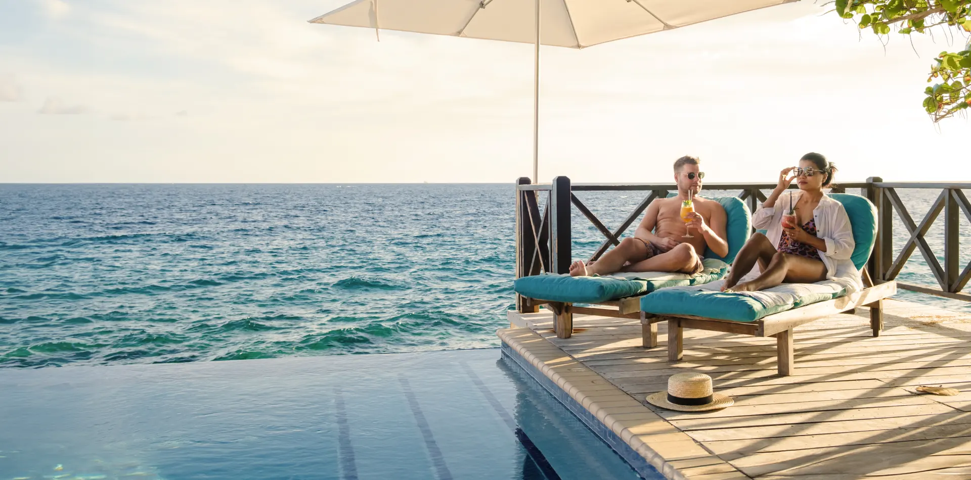 curacao couple man and woman