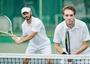 doubles team of tennis players