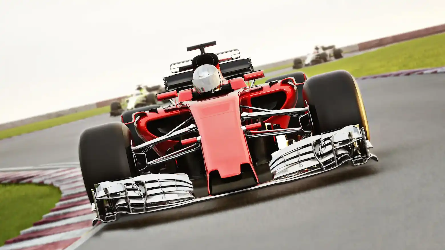 race car leading formula