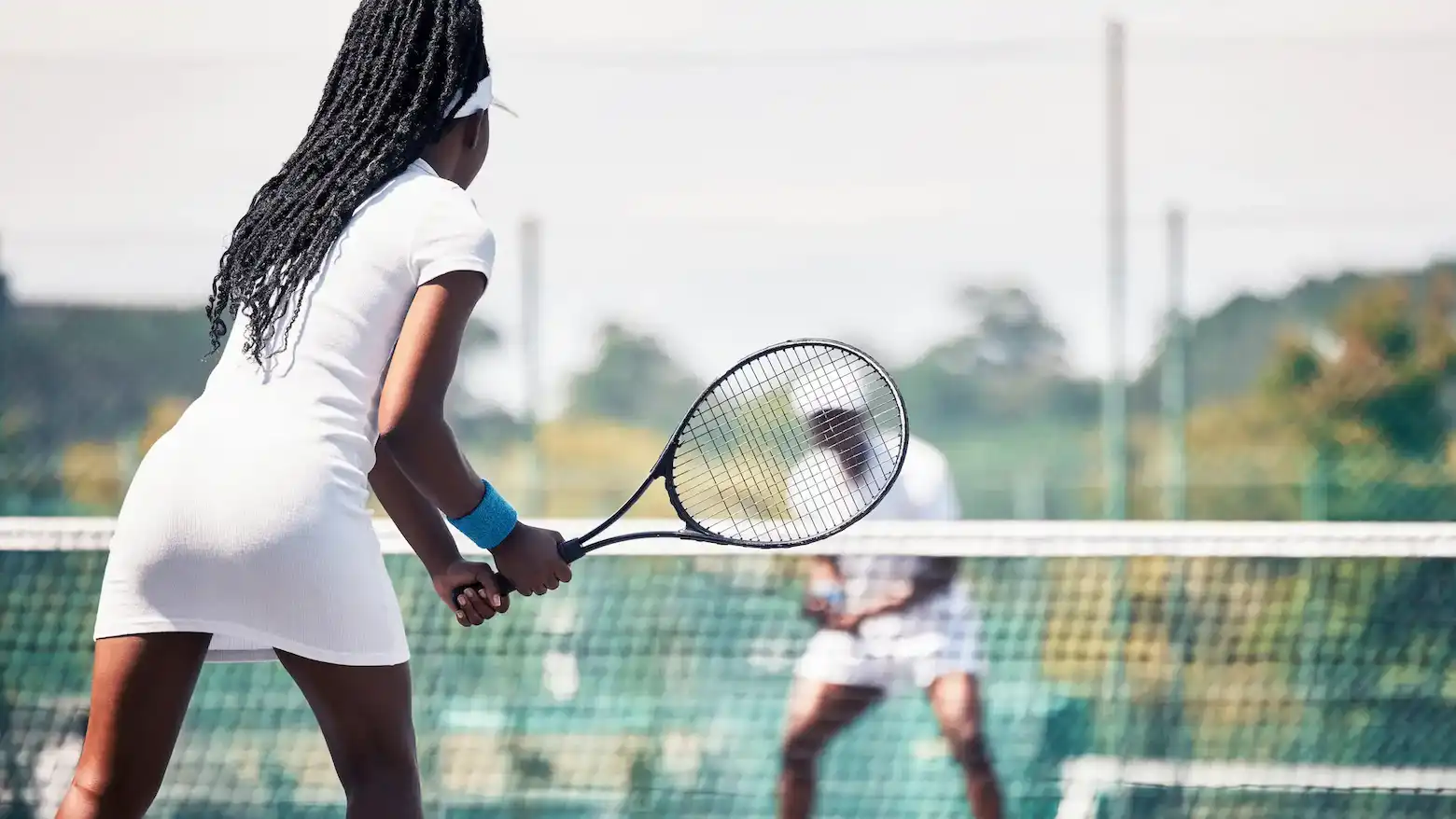tennis team game and african couple workout tennis