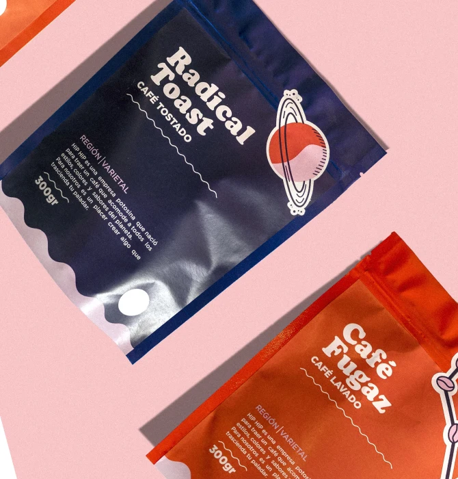 coffee bean packaging